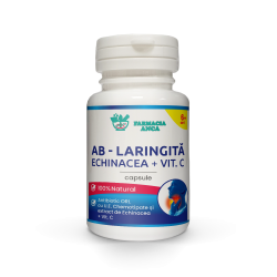 AB LARINGITA CU ECHINACEA SI VIT.C - 30 CAPS