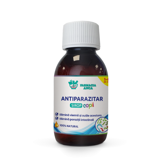 Antiparazitar - Sirop natural pentru copii 1-6 ani