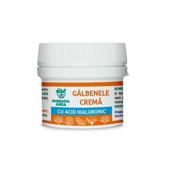 Galbenele - Crema cu Acid Hialuronic 20g