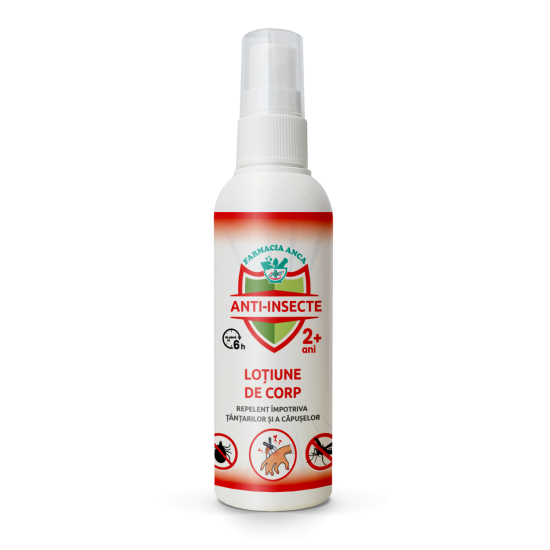 Anti-insecte - Loțiune de Corp - 2 ani+, 100ml